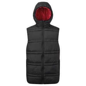 2786 Mens Latitude  Body Warmer / Black/Red